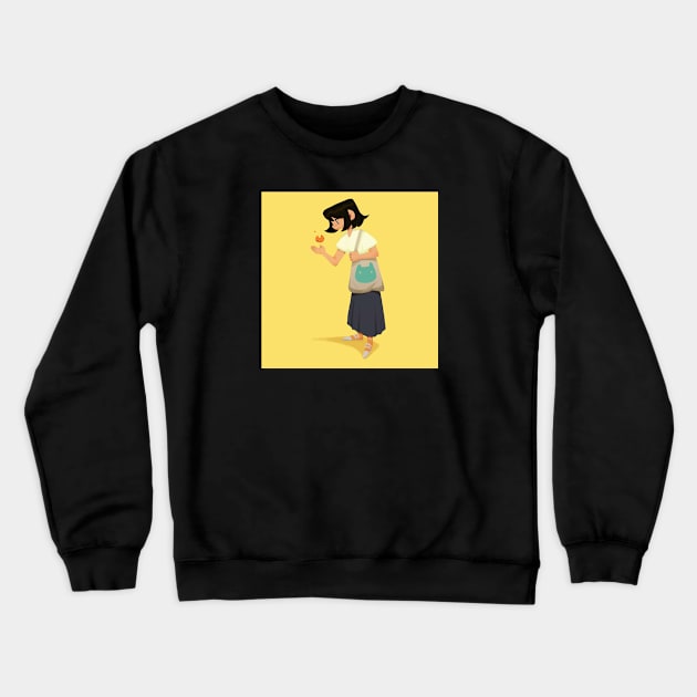 Cat spirit Crewneck Sweatshirt by MaiType